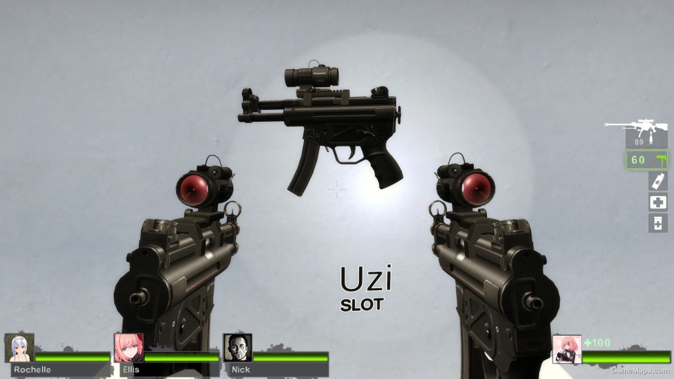Morpheus's MP5K's[UZI] (request) - secondary slot version
