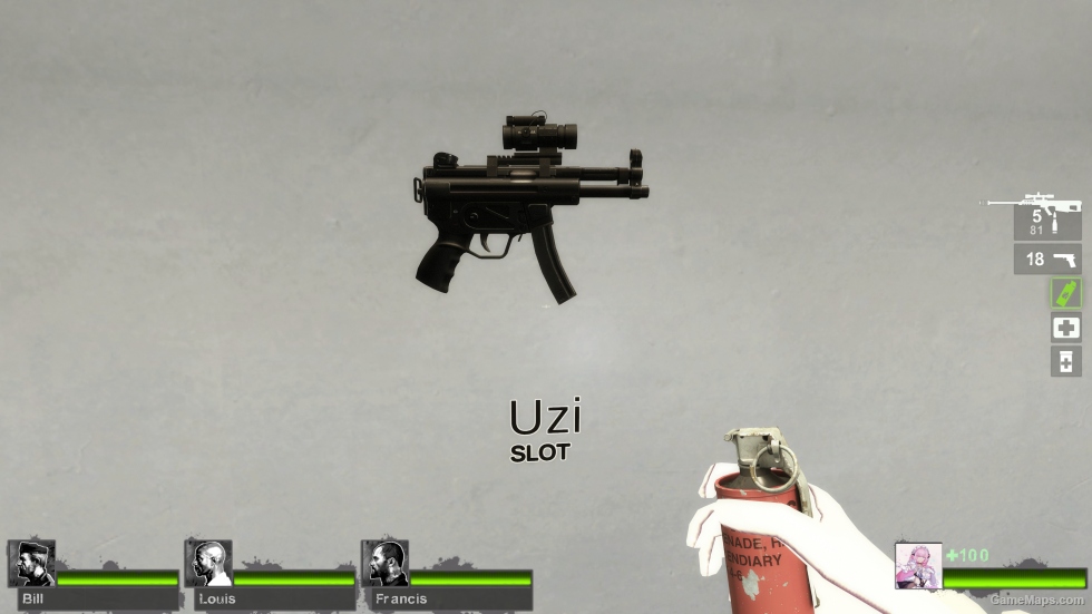 Morpheus's MP5K's[UZI] (request) - Sound fix Ver