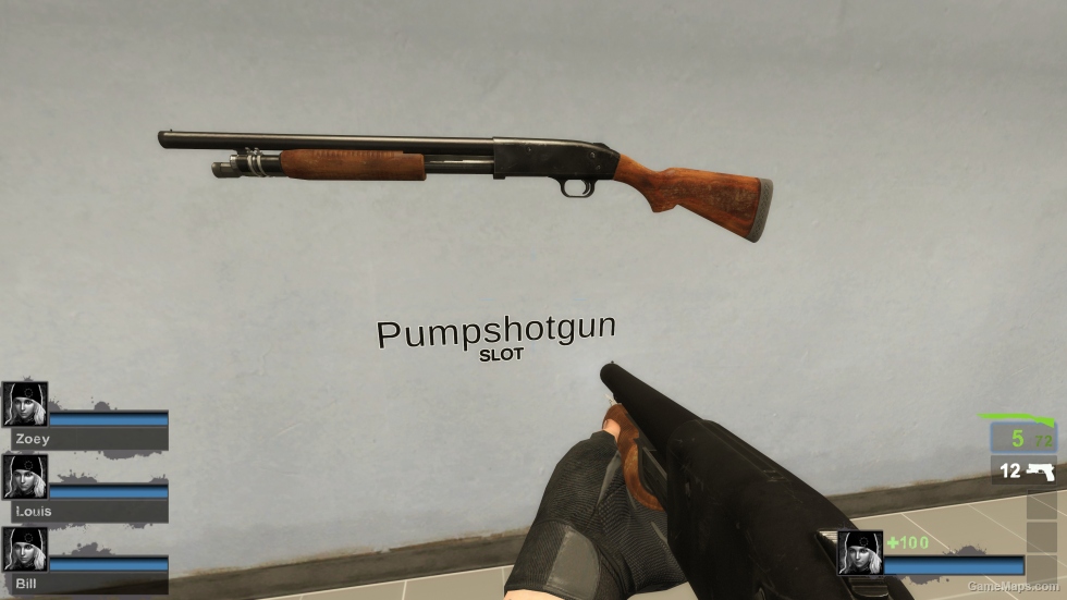 Mossberg 500 Persuader [RNG Shells] (Wooden Shotgun) v3 (request)