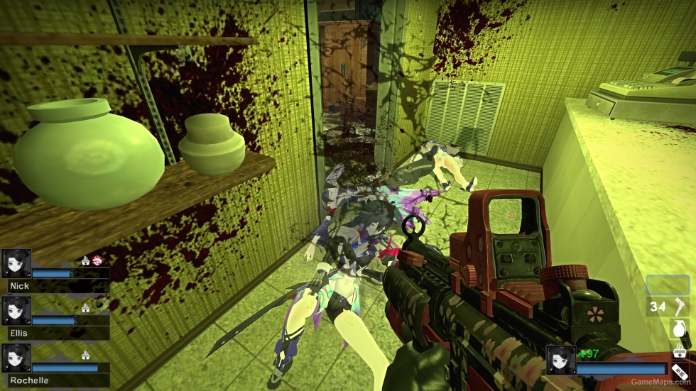MP5A5 KAC Hanami (UZI SMG) [Sound fix Ver]