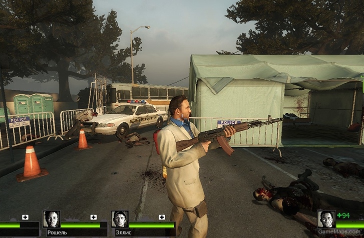 Mr. Rifleman's AK 74 on Krycek's animations(original)
