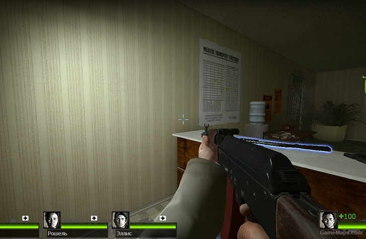 Mr. Rifleman's AK 74 on Krycek's animations(original)