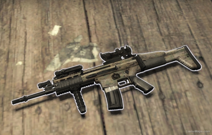 Multicam Tactical SCAR