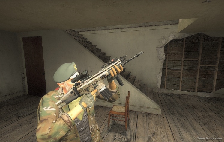 Multicam Tactical SCAR