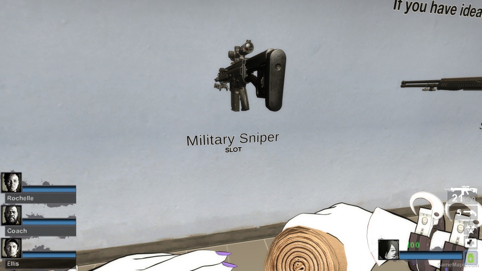 MW19 FN Scar 17 DMR Black (Military Sniper Rifle)