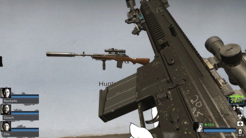MW19 FN Scar 17 DMR Black (Military Sniper Rifle)
