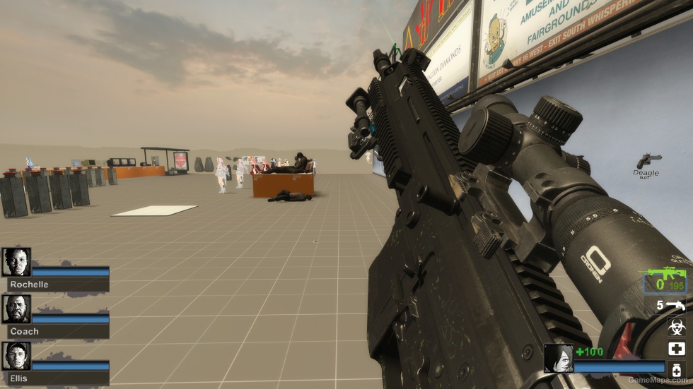 MW19 FN Scar 17 DMR Black (Military Sniper Rifle)