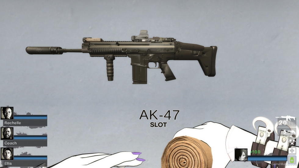MW19 FN Scar 17 SD Black (AKM)