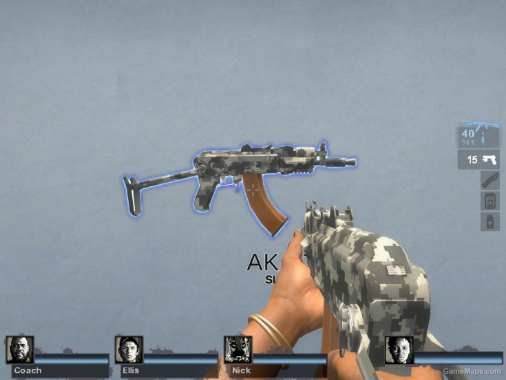 MW1 AK-74u (for AK)
