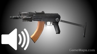 MW1 AK-74u firing sound for AK