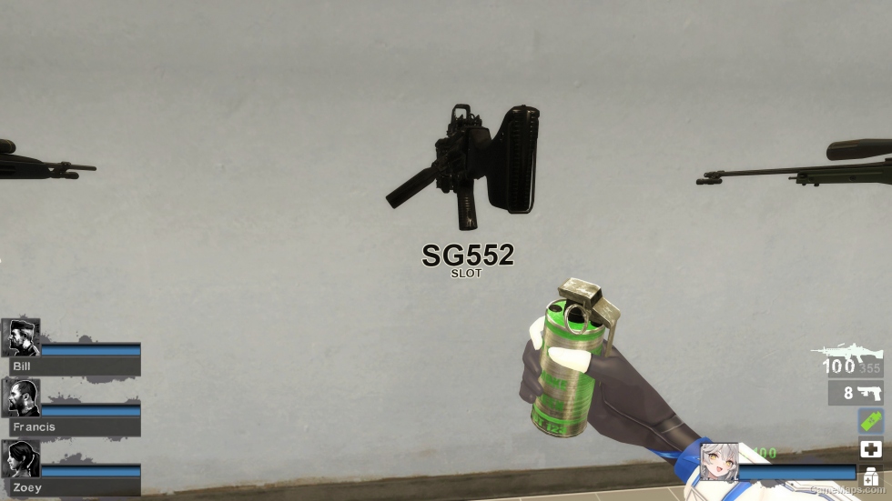 MW2019 Bruen Mk9 Black - Compressed Weapon Mod [SG552] (request)