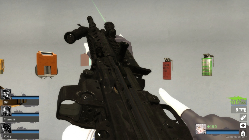MW2019 Bruen Mk9 Black - Compressed Weapon Mod [SG552] (request)