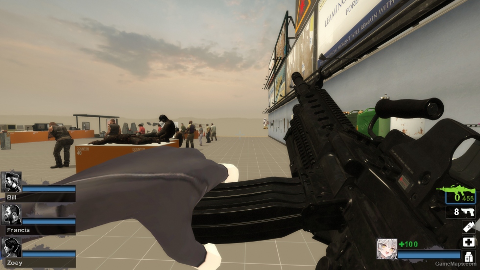 MW2019 Bruen Mk9 Black - Compressed Weapon Mod [SG552] (request)