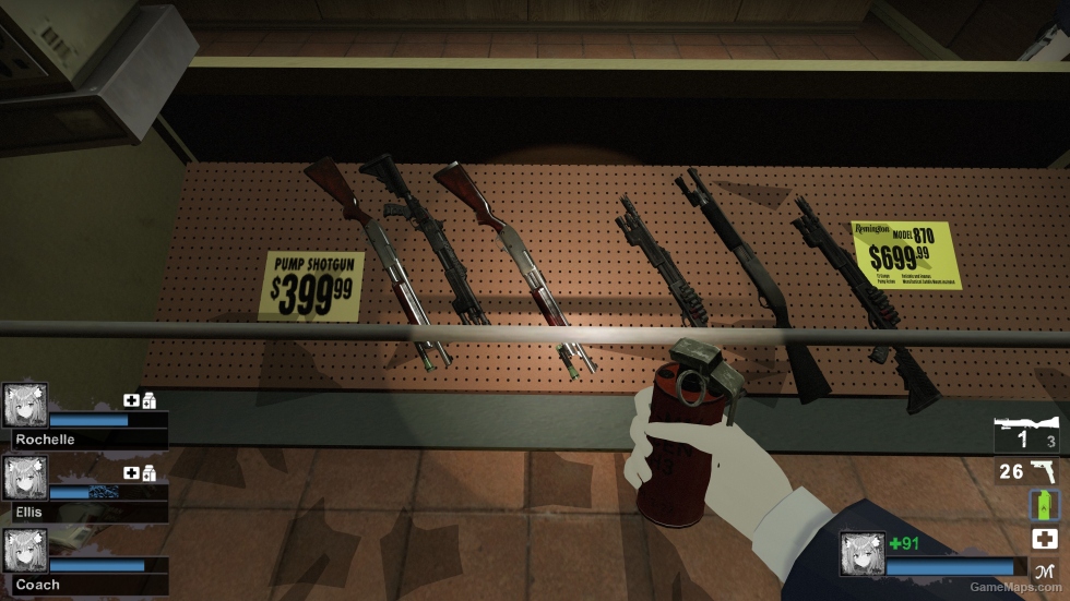 MW2023 Default Pump Shotgun (TLS) v2a [request]