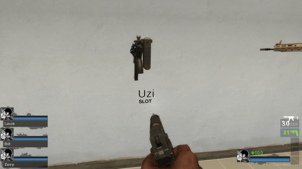 MW22 BAS-P Yuuka Theme v4 (UZI SMG)