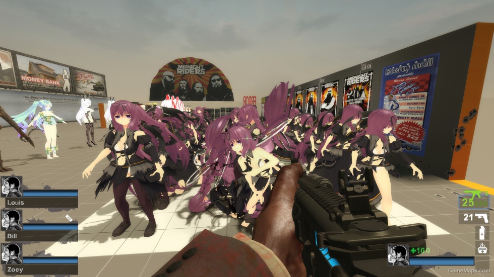 MW22 BAS-P Yuuka Theme v4 (UZI SMG)