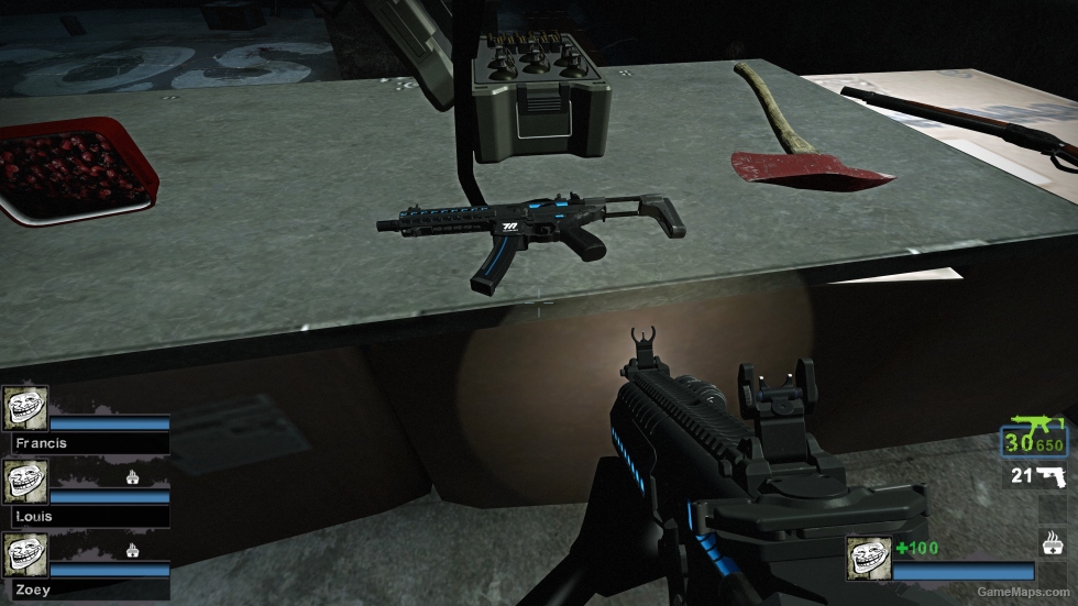 MW22 BAS-P Yuuka Theme v4 (UZI SMG)