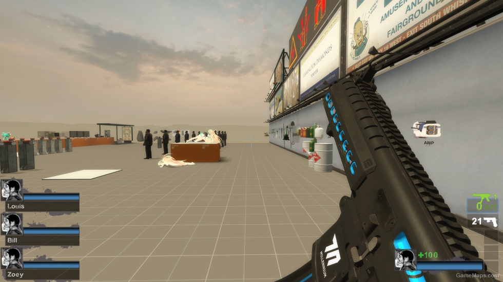 MW22 BAS-P Yuuka Theme v4 (UZI SMG)