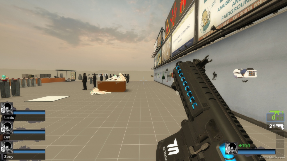 MW22 BAS-P Yuuka Theme v4 (UZI SMG)