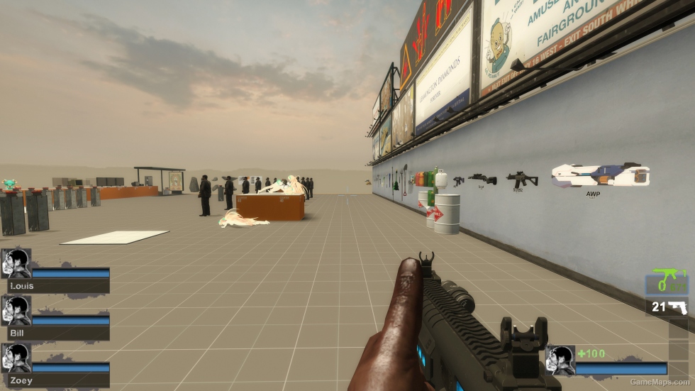 MW22 BAS-P Yuuka Theme v4 (UZI SMG)