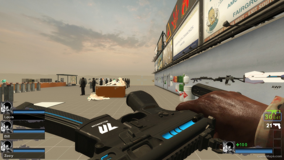 MW22 BAS-P Yuuka Theme v4 (UZI SMG)