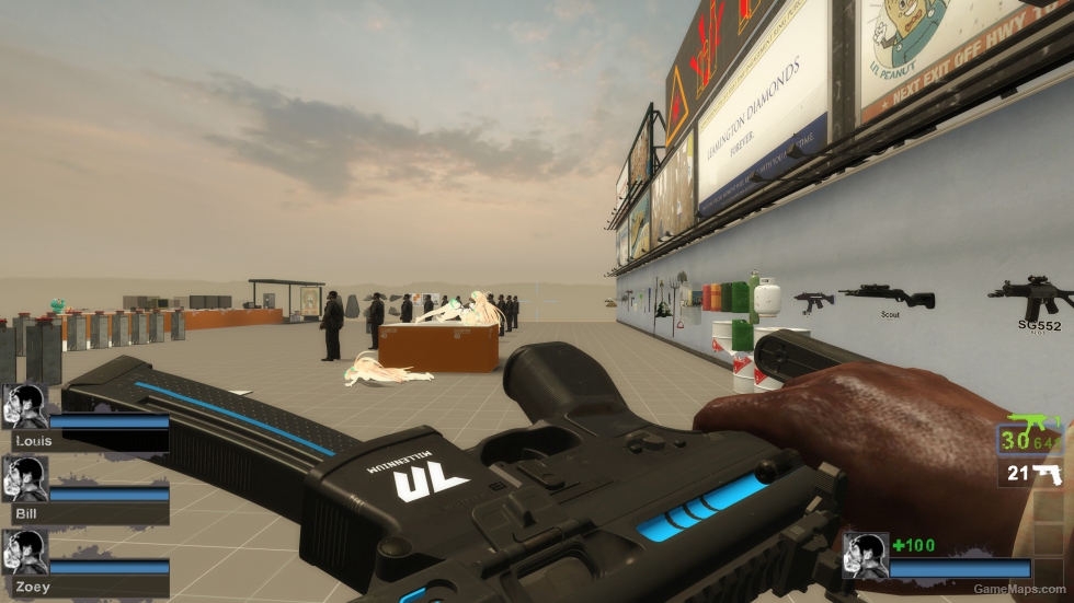 MW22 BAS-P Yuuka Theme v4 (UZI SMG)