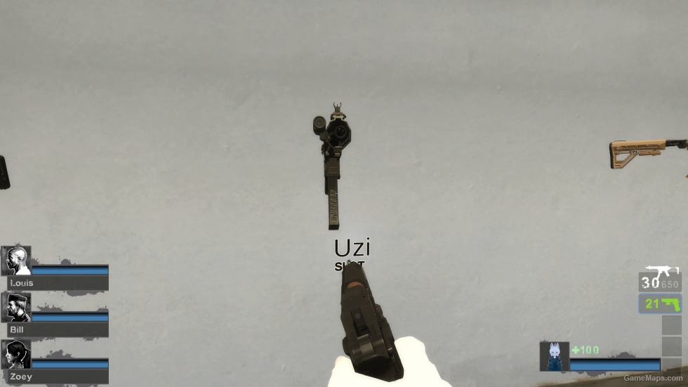 MW22 BAS-P Yuuka Theme v6 (UZI SMG) [Sound fix Ver]