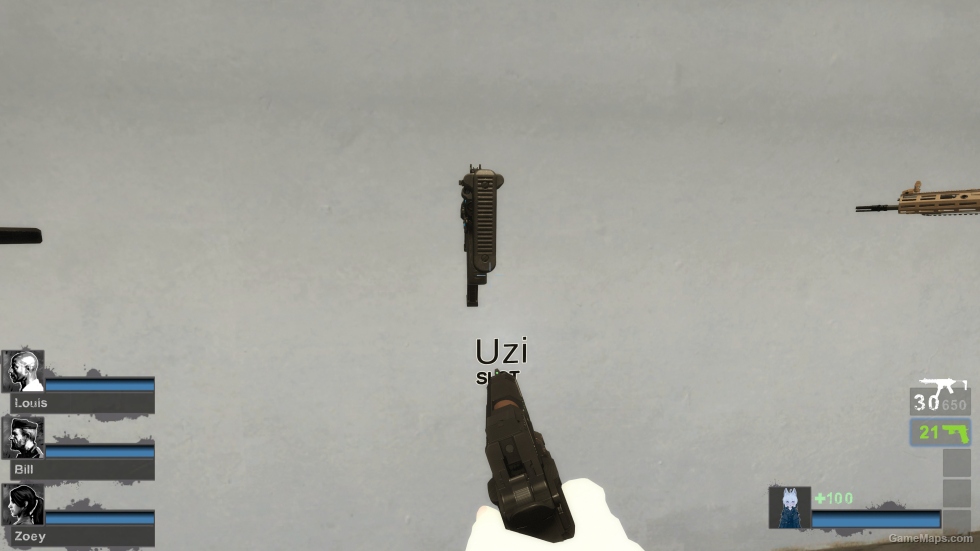 MW22 BAS-P Yuuka Theme v6 (UZI SMG) [Sound fix Ver]
