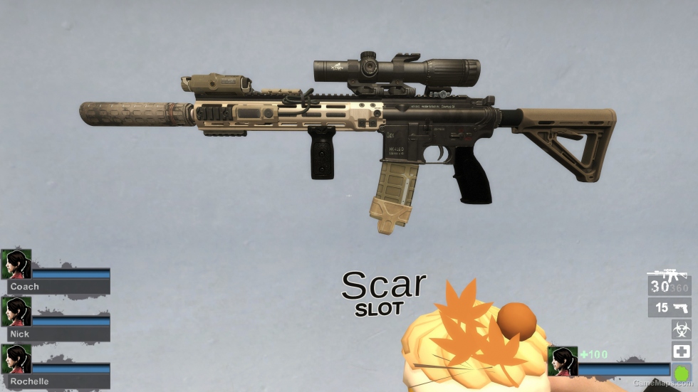 MW22 HK416D Precision Shooter Rifle Style [Desert Rifle] (request)