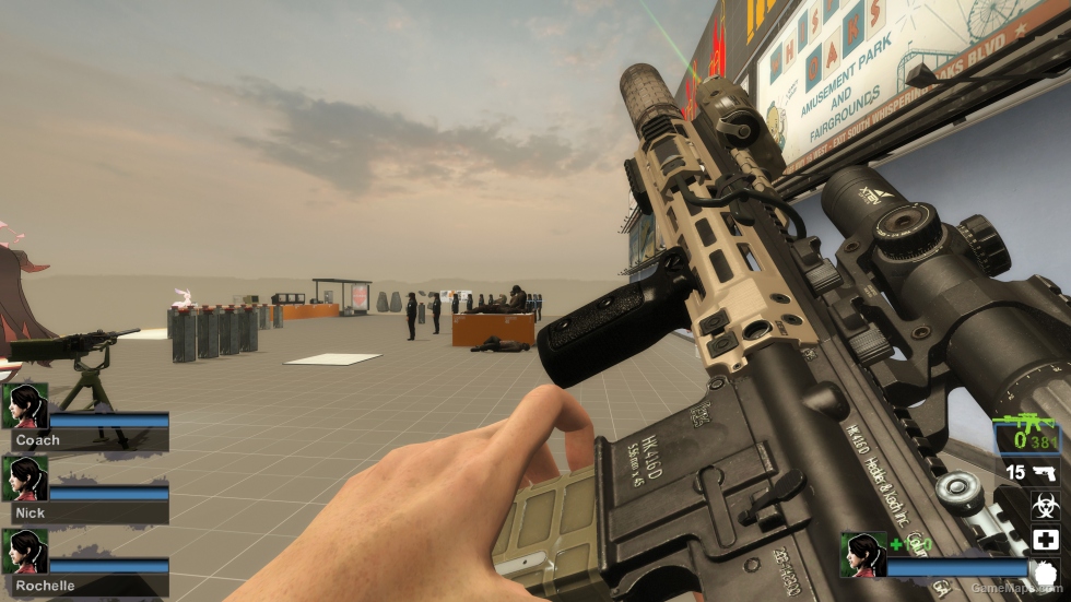MW22 HK416D Precision Shooter Rifle Style [Desert Rifle] (request)
