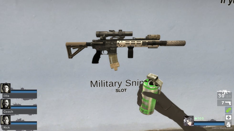 MW22 HK416D Precision Shooter Rifle Style (Replace military sniper) [Sound fix Ver]