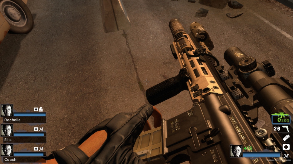 MW22 HK416D Precision Shooter Rifle Style (Replace military sniper) [Sound fix Ver]
