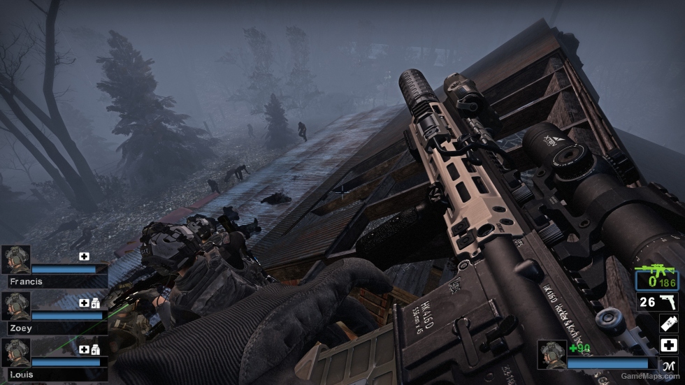 MW22 HK416D Precision Shooter Rifle Style (Replace military sniper) [Sound fix Ver]
