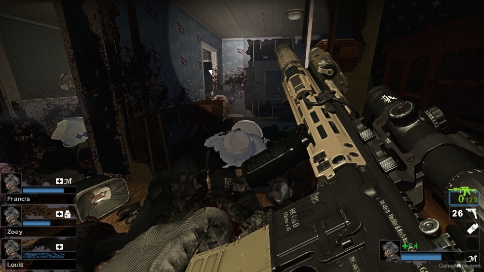 MW22 HK416D Precision Shooter Rifle Style (Replace military sniper) [Sound fix Ver]