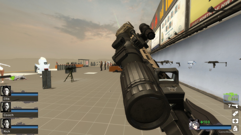MW22 HK416D Precision Shooter Rifle Style (Replace military sniper) [Sound fix Ver]