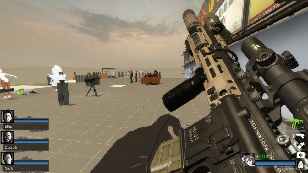 MW22 HK416D Precision Shooter Rifle Style (Replace military sniper) [Sound fix Ver]