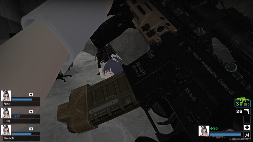 MW22 HK416D Precision Shooter Rifle Style (Replace military sniper) [Sound fix Ver]