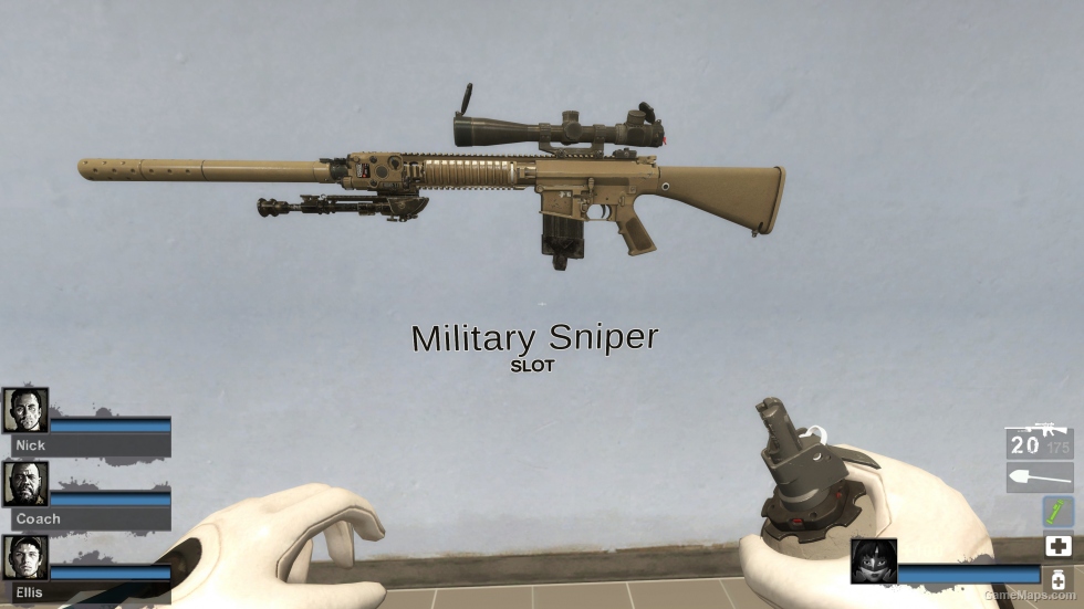 MW22 KAC M110 SASS (Military Sniper) v2 [Sound fix Ver, request]