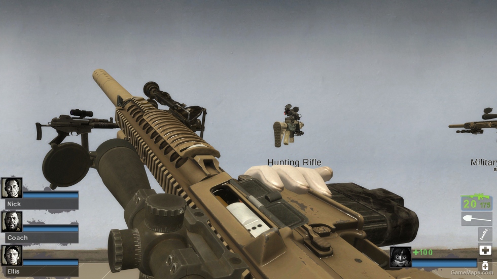 MW22 KAC M110 SASS (Military Sniper) v2 [Sound fix Ver, request]