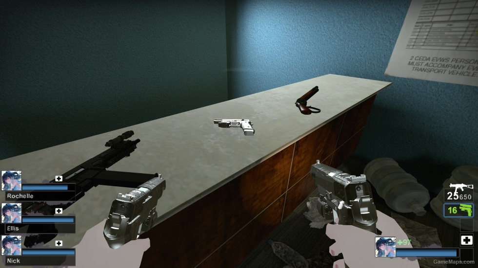MW22 P890-Platinum(Pistols)白金 v2 (Dual pistols) - Sound fix Ver