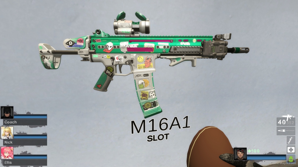 MW22 TAQ STICKER ATTACK (M16A2)