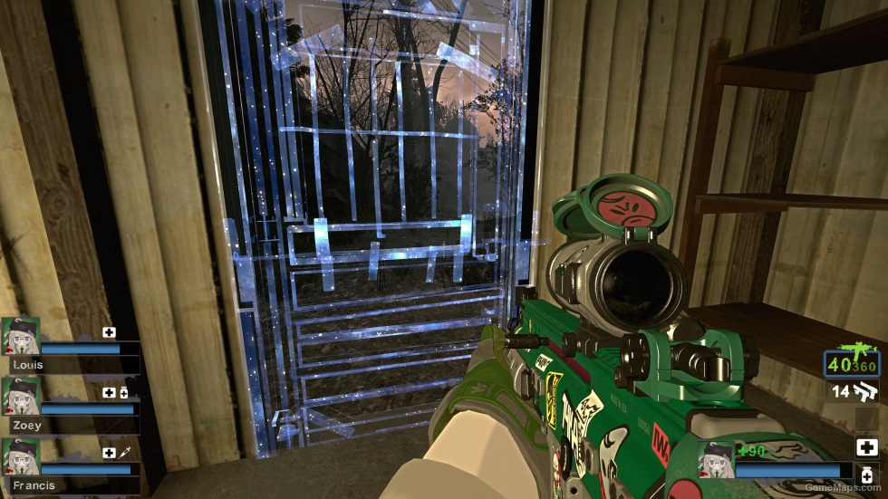 MW22 TAQ STICKER ATTACK (M16A2)