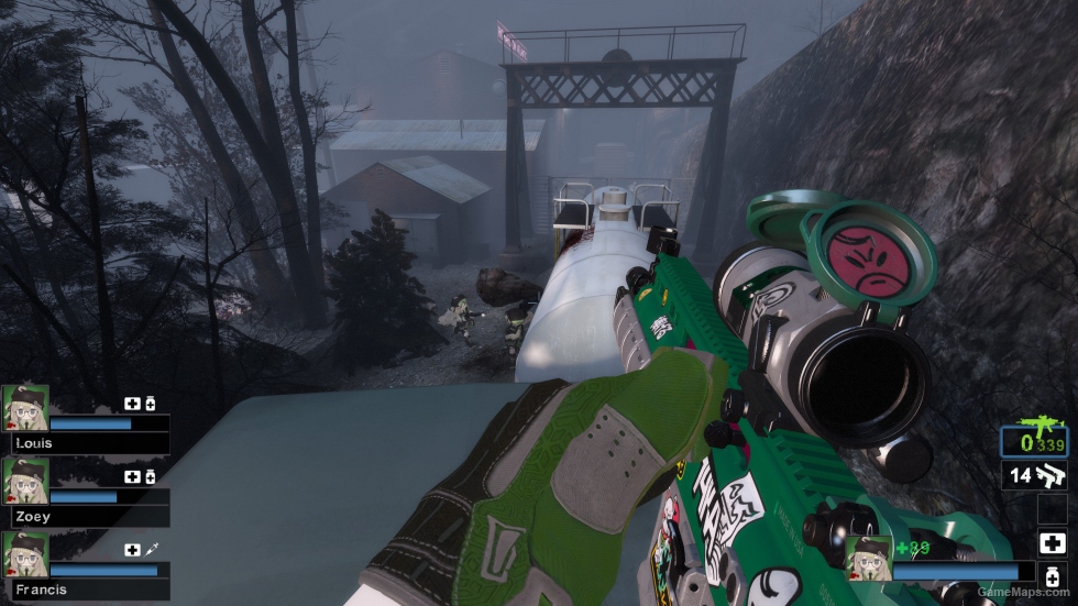 MW22 TAQ STICKER ATTACK (M16A2)