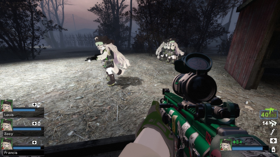 MW22 TAQ STICKER ATTACK (M16A2)