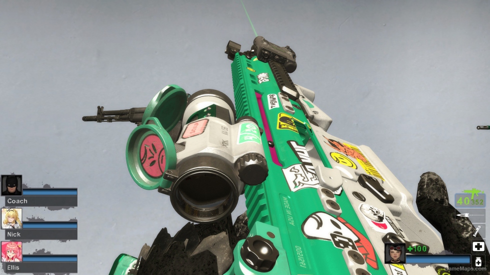 MW22 TAQ STICKER ATTACK (M16A2)