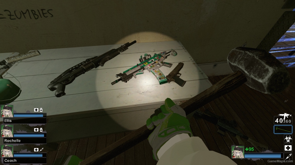 MW22 TAQ STICKER ATTACK (M16A2)