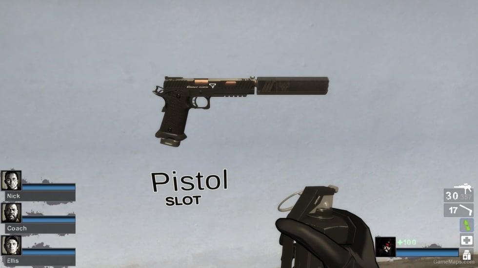 MW22 TTI Combat Master 2011 Silencer Ver.(Replace 9mm Pistols) v3