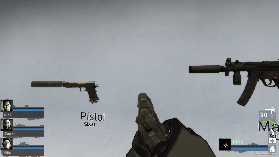 MW22 TTI Combat Master 2011 Silencer Ver.(Replace 9mm Pistols) v3