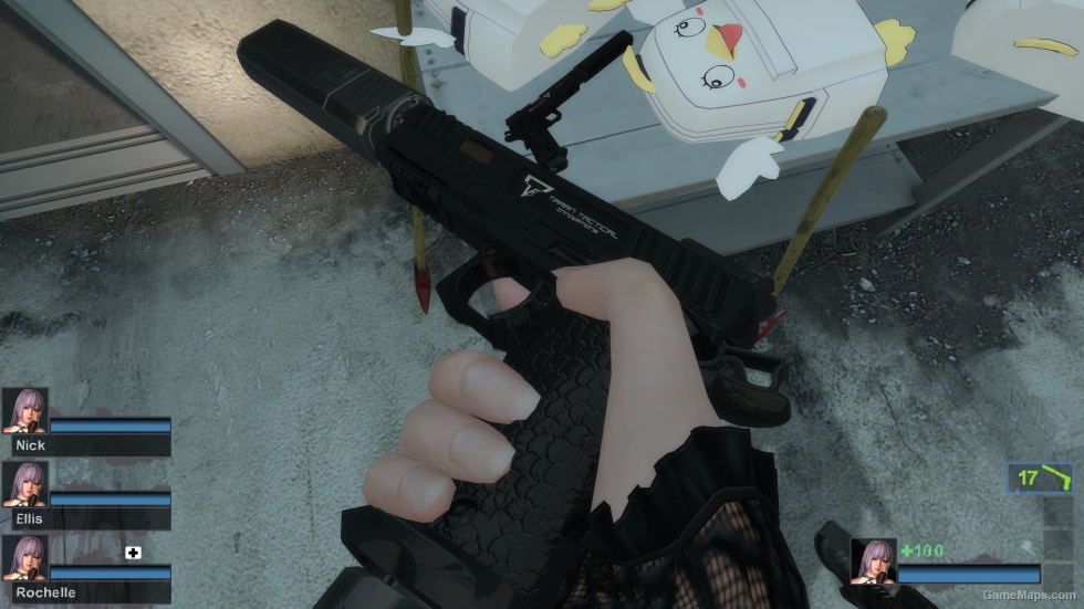 MW22 TTI Combat Master 2011 Silencer Ver.(Replace 9mm Pistols) v3