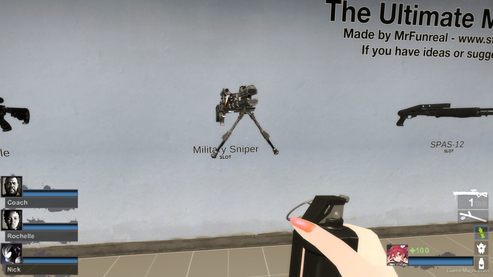 MW23 MORS bipod (military sniper)